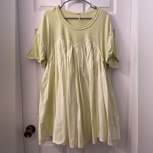 Free People Catalina Mixed Media Dress. Size M